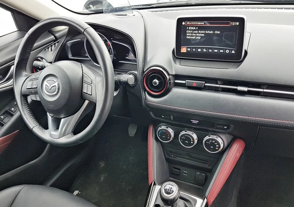 Mazda CX-3 cena 59900 przebieg: 93000, rok produkcji 2016 z Bolków małe 529